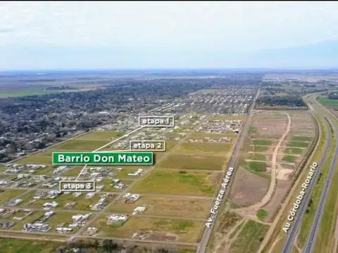 Lote en Don Mateo - Etapa I