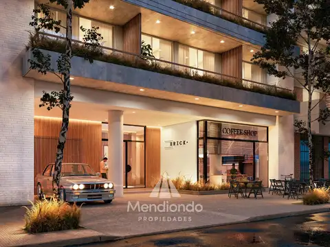 Depto 3 amb de 115m2 al frente con Balcón terraza con parrilla - Zona Güemes Aldrey