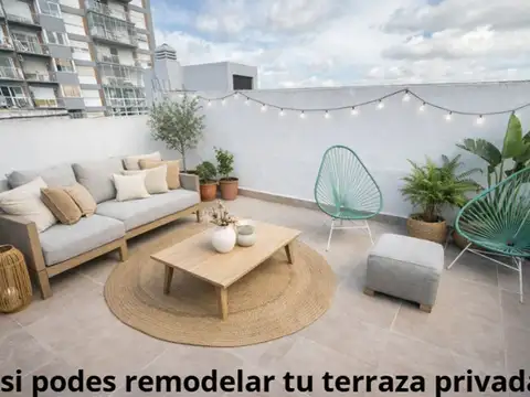DEPARTAMENTO 3 AMB. CON TERRAZA PRIVADA EN OLIVOS