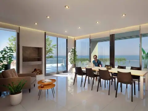 Departamento 2 ambientes con 1 baño