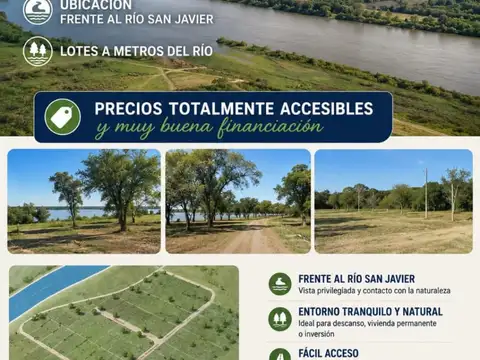 Venta Loteo "Saladero Norte". DESDE USD 13.704 FINANCIADOS, ENTREGA 30/50 % ,CUOTAS 12-18.