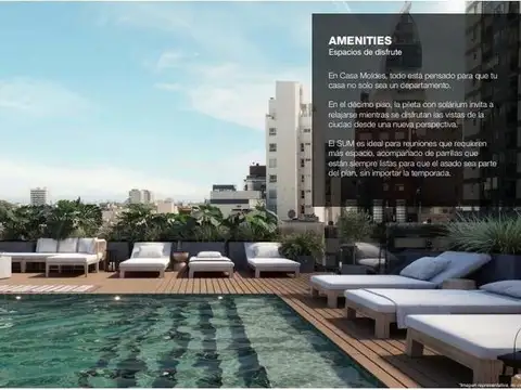Departamento en Venta de 1 dormitorio