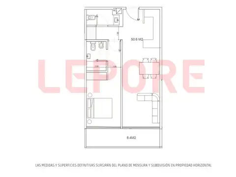 Mario Bravo 955 | Edificio con unidades de 1, 2, 3 en Palermo