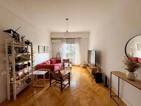 Departamento 4 ambientes al contrafrente en Palermo