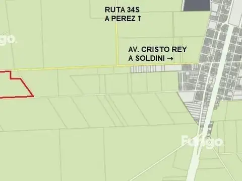 Sobre Prolongación de Av. Cristo Rey, a 2.700m de R14 Hacia el Oeste. 100