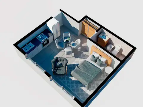 Departamento en Venta en Martín, USD 56.000