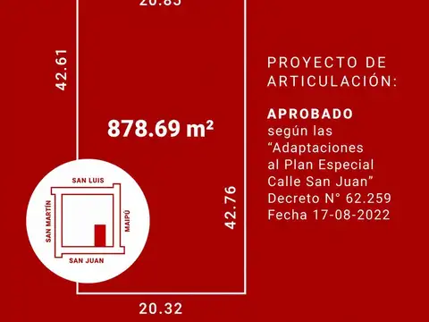 Terreno en Venta en Centro, Rosario