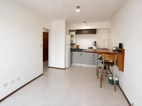 Departamento 2 ambientes con 1 baño