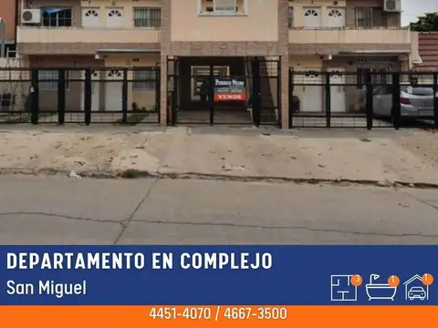 Departamento - Venta - Argentina, San Miguel - Jose Maria Paz 1752