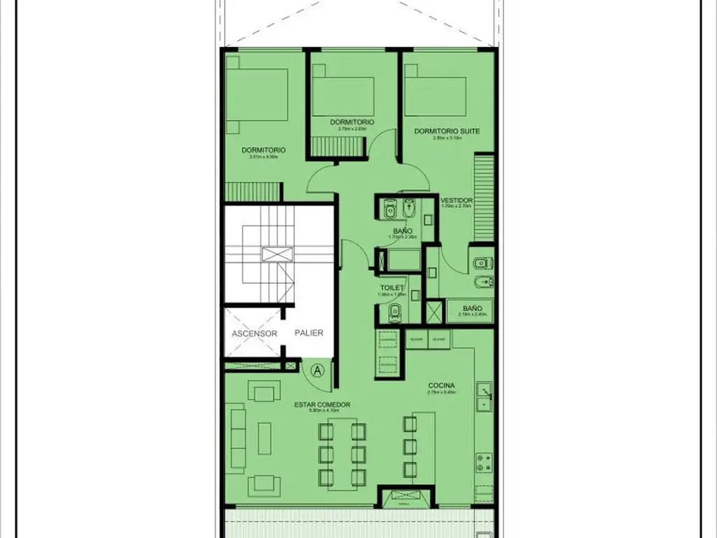 UNIDADES 2, 3 Y 4 AMB. COCHERAS EN P.B. - Foto 19