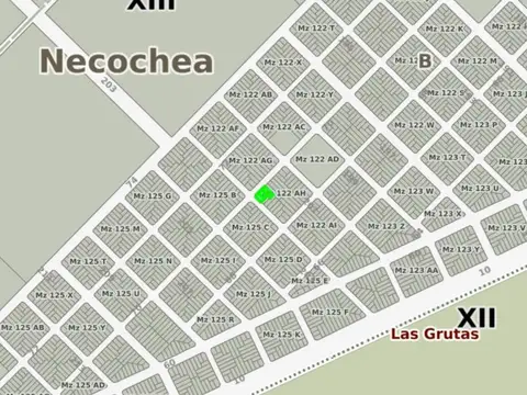 Lote en venta de 240m2 (c.3), Villa Marítima Zabala,Necochea