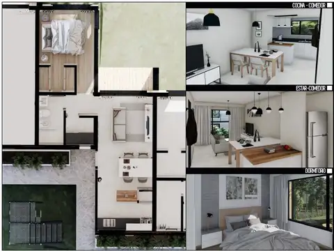 Departamento en Venta con 1 cochera