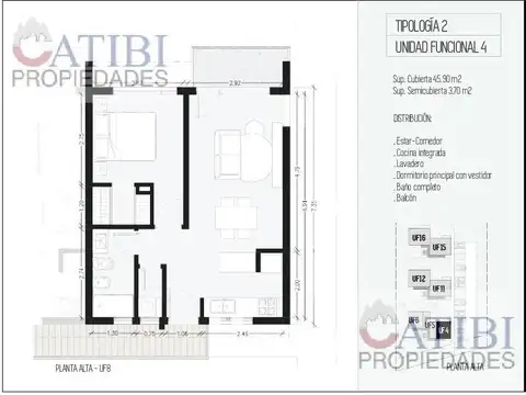 Departamento en Venta en San Carlos de Bariloche, USD 79.000