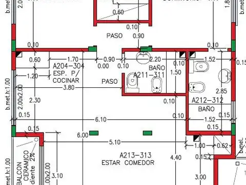 Departamento en Venta de 2 dormitorios