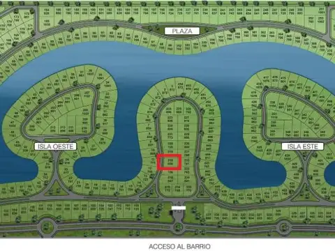 Terreno en Venta 20  mts Frente