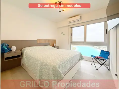 Remeros Beach Sky I. Departamento tres ambientes. Balcón. Cochera. Full amenities.