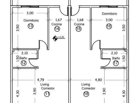 Casa en Venta de 2 dormitorios