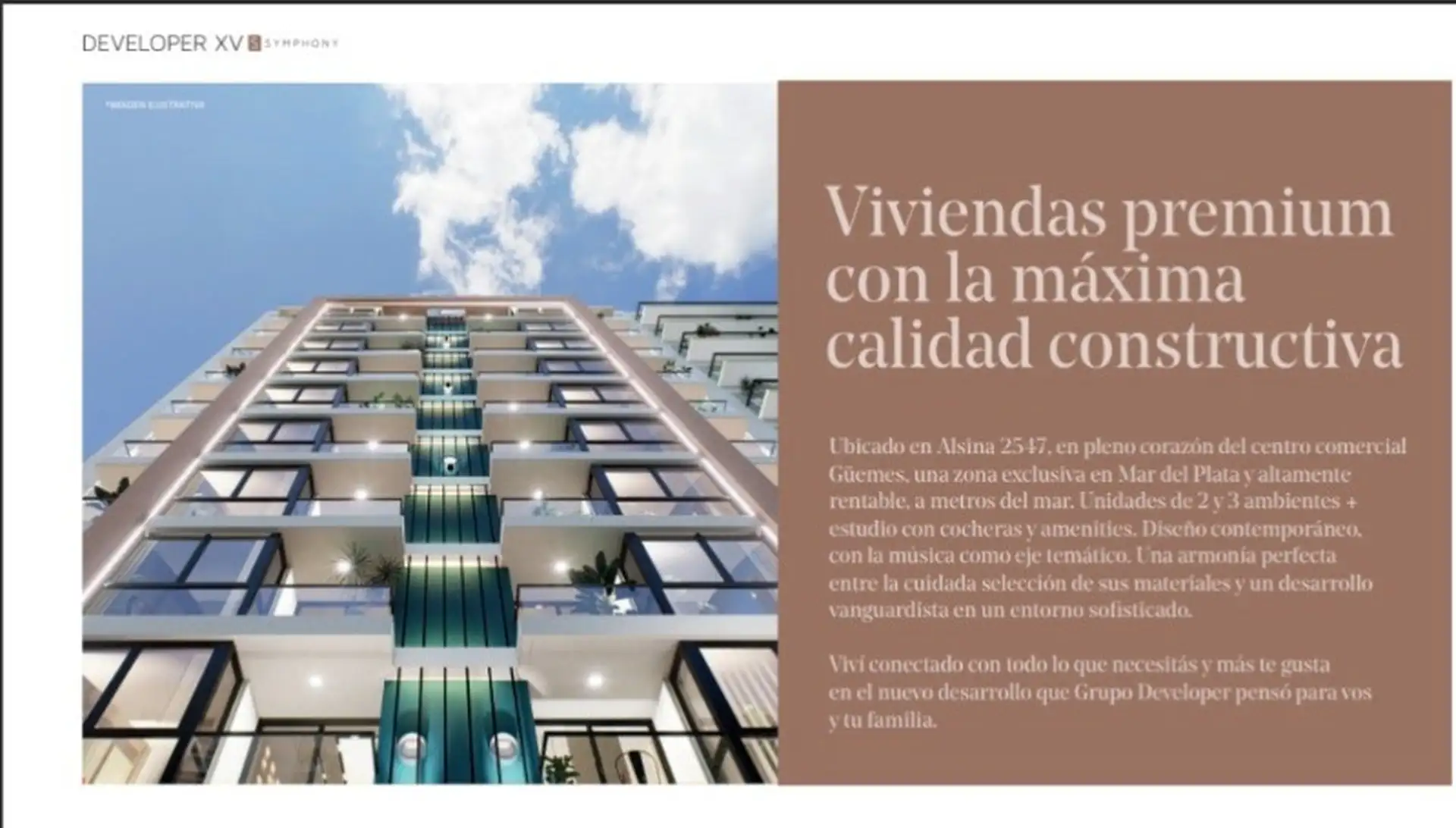 Departamento 2 ambientes a estrenar en el centro comercial Güemes
