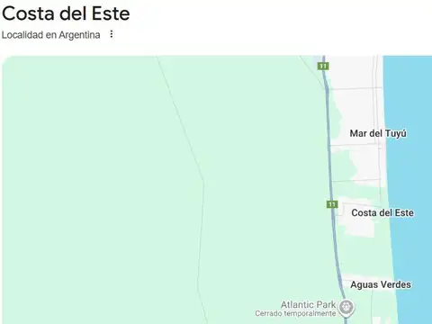 Terreno en Venta en Costa del Este, USD 27.000