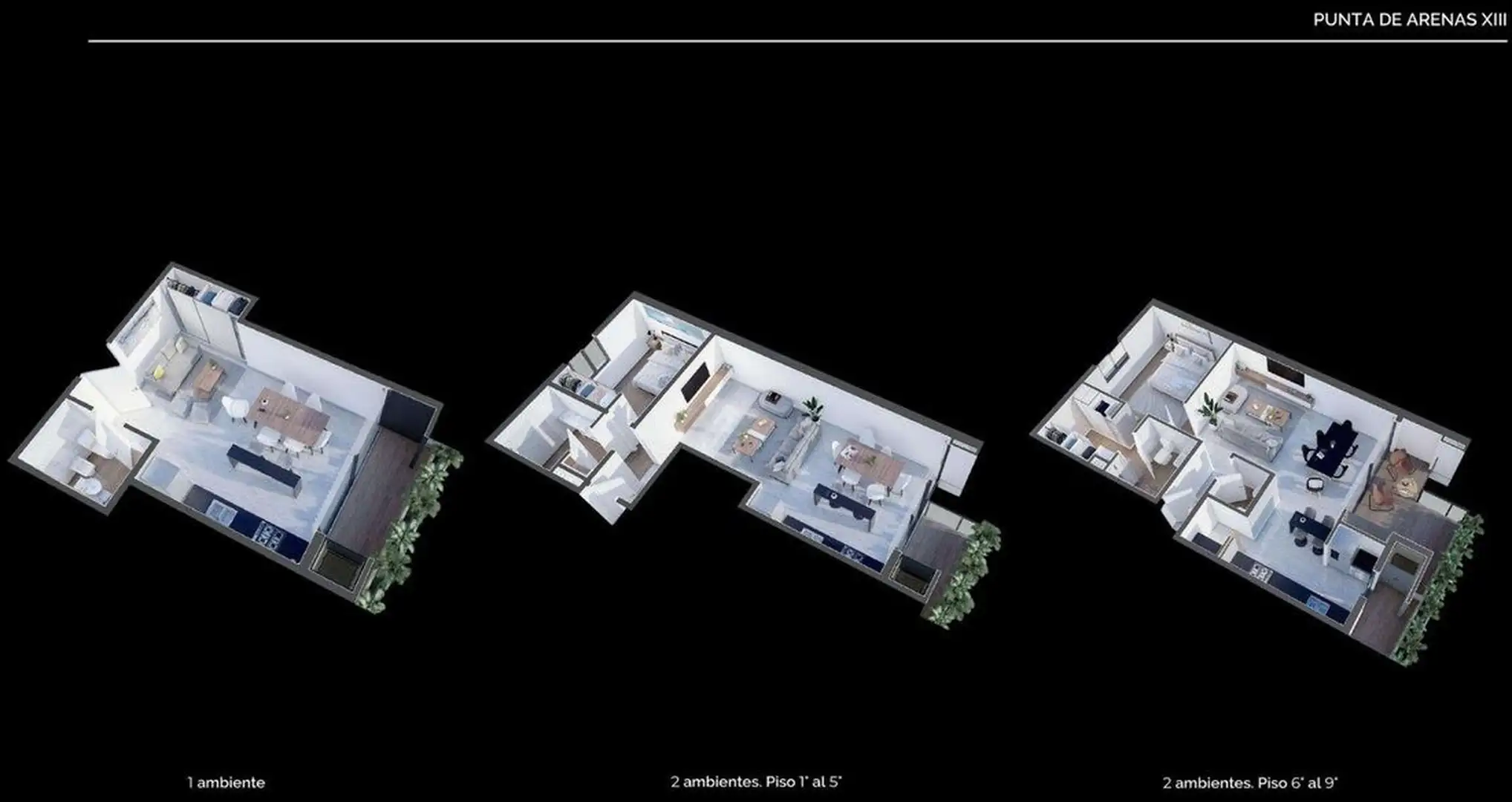VENTA MONOAMBIENTE GÜEMES BALCON FRENTE EN POZO