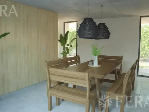 Venta Departamento duplex 3 ambientes con cochera y patio propio con Tigre