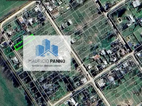 Terreno en Venta 50  mts Frente