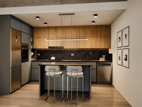 Departamento 3 mabientes con balcon aterrazado, amenities, seguirdad 24 horas, parrilla, sum, cocher