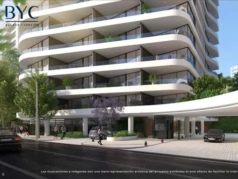 Departamento de 2 ambientes en Bulnes y Cerviño  cochera   baulera (PRECIO FIJO)