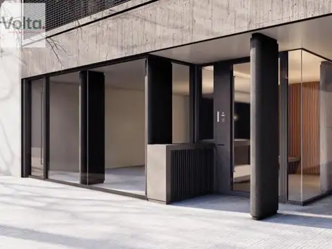 Studio, con balcón y grill eléctrico. Juan M. de Rosas 1177.