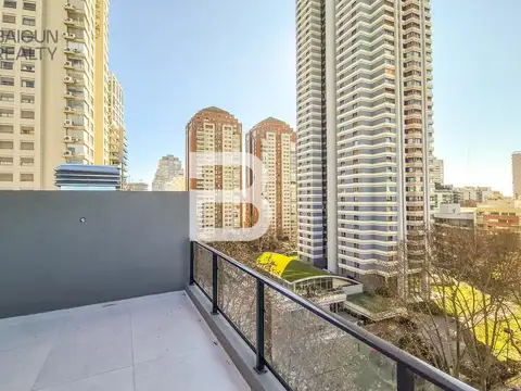 Departamento de 2 ambientes con terraza, A ESTRENAR, en venta en Palermo