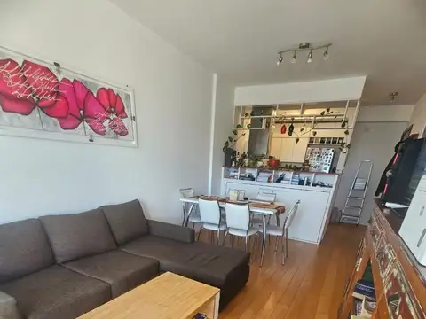 Departamento 2 ambientes con 1 baño