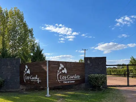 Venta lote club de campo los cardos san rafael mza
