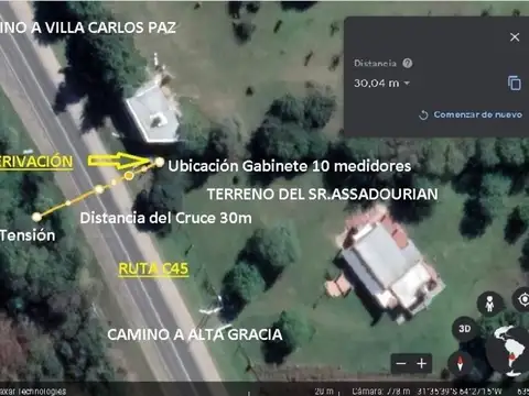 VENDO 1 hectárea Excelente Ubicación RUTA C 45