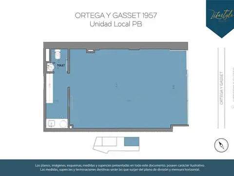 Ortega y Gasset entre Baez y Av. Luis María Campos