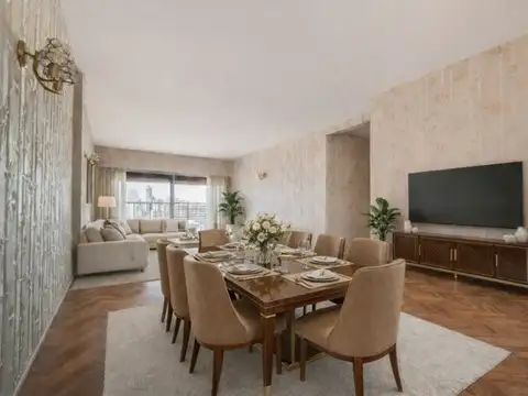 Departamento de 4 ambientes con dependencia en piso 12 - Con cochera - Las Lomitas