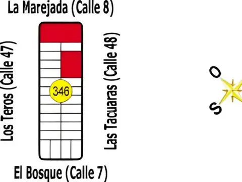 7 Lotes en Uruguay en 2 Bloques - B543