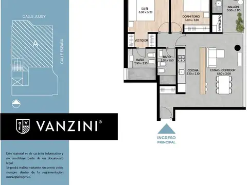 Departamento en Venta al Norte
