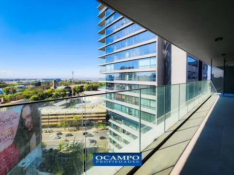 Departamento 2 ambientes con 2 baños