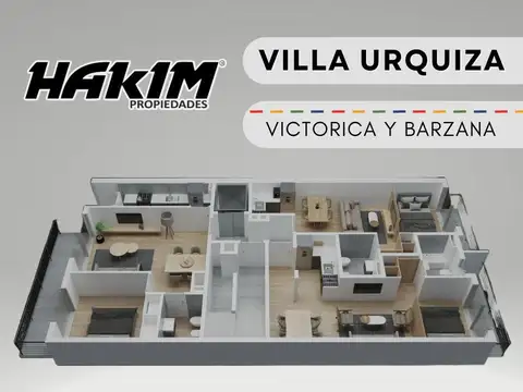 Departamento en Venta en Parque Chas, USD 139.900