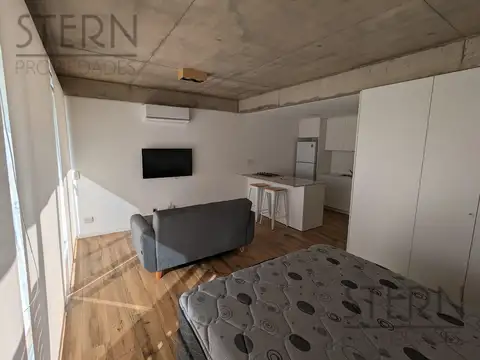 MODERNO  1 AMBIENTE - 38 M2 - AMOBLADO CON LAVARROPAS - Villa Crespo