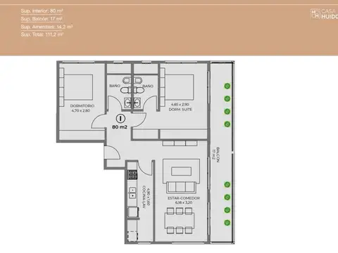 Departamento en Venta 1 año