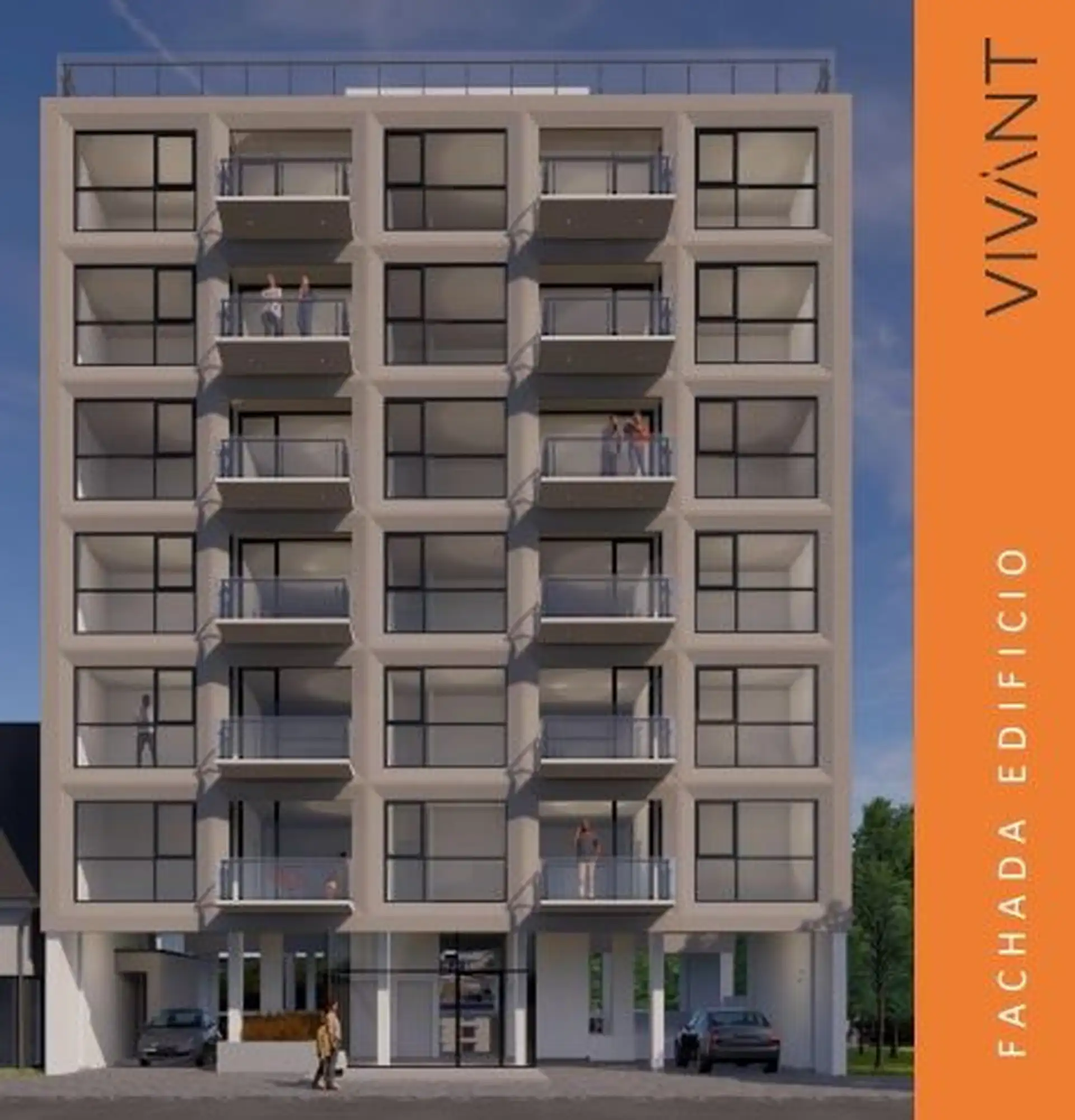 Departamento 2 amb, 58m² en La Perla Norte — Excelente Edificio en Pozo