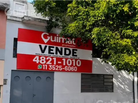 Excelente Terreno en Villa Crespo- Lideres en Terrenos