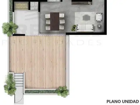 Departamento en Venta de 3 ambientes