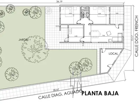 Dgo. French y Diag. Aguado 4600