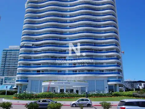 Departamento unificado rente al mar, Torre Premium frente al mar. 