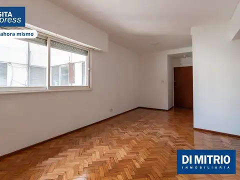 Departamento 2 ambientes con 1 baño