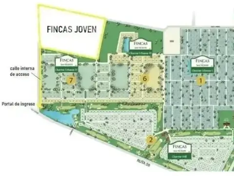 Terreno en Fincas Joven San Vicente
