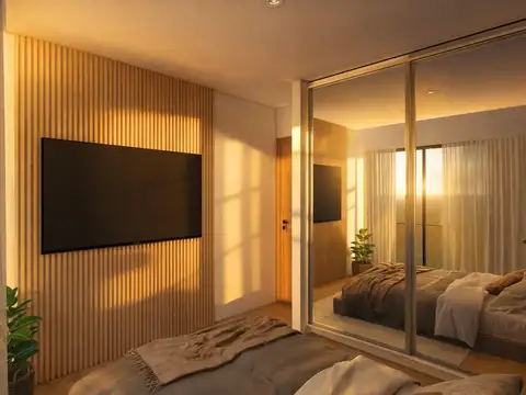 Departamento 2 ambientes con 1 baño