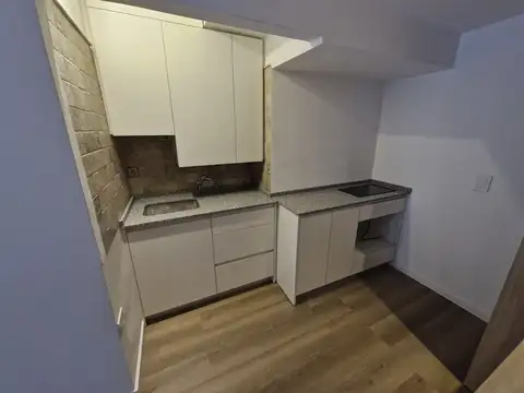 Departamento Monoambiente con 1 baño